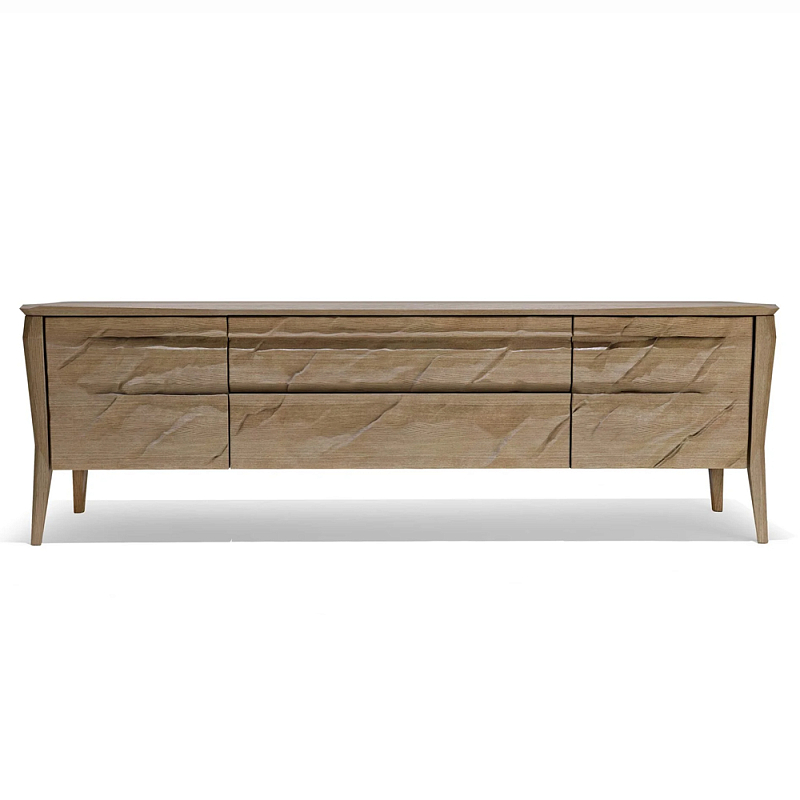 ТВ тумба 2 двери и 2 выдвижных ящика Tasteful Furniture Венге Светлый дуб ТВ тумба 2 двери и 2 выдвижных ящика Tasteful Furniture Венге Светлый дуб в Санкт-петербурге | Loft Concept