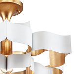 Люстра фигурная в сочетании белого и золотого цвета Shapes Inspired by Nature варинант исполнения - 1 | Loft Concept в Санкт-петербурге