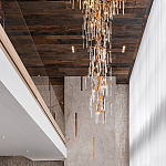 Люстра большая с прозрачными подвесками в форме капель Droplet Chandelier варинант исполнения - 2 | Loft Concept в Санкт-петербурге