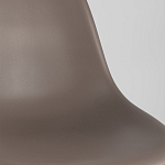 Пластиковый стул на ножках из массива бука Eames Cappuccino варинант исполнения - 8 | Loft Concept в Санкт-петербурге