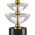 Настольная лампа с чашеобразными дисками на корпусе Glowing Waterfall варинант исполнения - 1 | Loft Concept в Санкт-петербурге