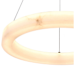 Люстра круглая с цельным каменным корпусом Unbreakable Stone варинант исполнения - 7 | Loft Concept в Санкт-петербурге