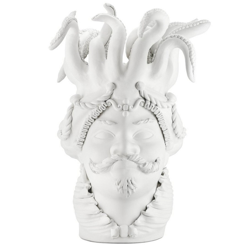 Ваза Vase Moro Man Tentacles Белый в Санкт-петербурге | Loft Concept 