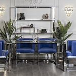 Стол обеденный металлический Weightlessness варинант исполнения - 4 | Loft Concept в Санкт-петербурге