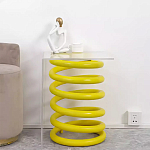 Дизайнерский журнальный стол на 2-х конусообразных ножках Epykopy варинант исполнения - 1 | Loft Concept в Санкт-петербурге