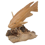 Статуэтка из дерева рыба Animals of the World варинант исполнения - 2 | Loft Concept в Санкт-петербурге