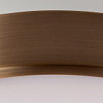 Потолочный светильник круглой формы с белым выпуклым матовым плафоном Feiss варинант исполнения - 3 | Loft Concept в Санкт-петербурге