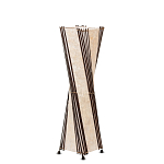 Торшер из перламутра на металлическом каркасе Indonesian Wave варинант исполнения - 3 | Loft Concept в Санкт-петербурге