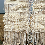 Вязанное панно для ресторана WINTER варинант исполнения - 1 | Loft Concept в Санкт-петербурге