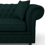 Мебельная ткань Шенилл темно-зеленый цвет 138 см T4-36 варинант исполнения - 8 | Loft Concept в Санкт-петербурге