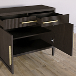 Буфет Primo с двумя ящиками и двумя фасадами шпон орех варинант исполнения - 4 | Loft Concept в Санкт-петербурге