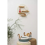 Корзина для хранения с ручками Interlacement Green варинант исполнения - 4 | Loft Concept в Санкт-петербурге