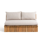 Двухместный диван для сада Acacia варинант исполнения - 2 | Loft Concept в Санкт-петербурге
