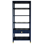 Стеллаж Elsa Dreams Blue со стеклянными полками и ящиком варинант исполнения - 7 | Loft Concept в Санкт-петербурге