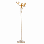 Торшер с 3-мя плафонами в виде цветов Golden Bird of Paradise варинант исполнения - 3 | Loft Concept в Санкт-петербурге