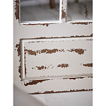 Зеркало-окно с эффектом старения в венецианском стиле Venetian White Mirror варинант исполнения - 4 | Loft Concept в Санкт-петербурге