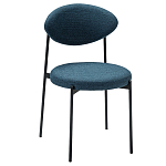 Стул металлический с мягкой спинкой и сиденьем Alfie Chair варинант исполнения - 2 | Loft Concept в Санкт-петербурге