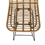 Стул барный с ротанговым плетением Half Bar Chair with Wicker без подлокотников варинант исполнения - 7 | Loft Concept в Санкт-петербурге