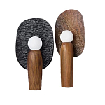 Настольная лампа из дерева Decorative Wooden Lamp варинант исполнения - 1 | Loft Concept в Санкт-петербурге