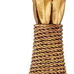 Люстра золотая с декором в виде перьев Bunch of Feathers варинант исполнения - 2 | Loft Concept в Санкт-петербурге