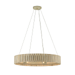 Люстра круглая из толстых деревянных реек Natural Style варинант исполнения - 2 | Loft Concept в Санкт-петербурге