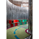 Дизайнерская разноцветная скамья Canton Bench варинант исполнения - 6 | Loft Concept в Санкт-петербурге