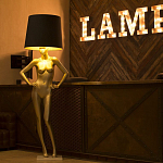 Лампа MANNEQUIN LAMP с абажуром руки на талии варинант исполнения - 5 | Loft Concept в Санкт-петербурге