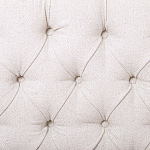 Кровать двуспальная светло-бежевая с основанием из массива дуба с мягким изголовьем Flax Beds варинант исполнения - 4 | Loft Concept в Санкт-петербурге