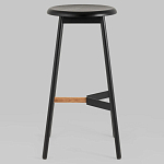 Черный барный стул Knopper варинант исполнения - 2 | Loft Concept в Санкт-петербурге