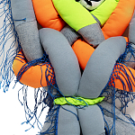 Кукла из одежды и павлопосадских платков Rusalka Blue Jeans 2 варинант исполнения - 3 | Loft Concept в Санкт-петербурге