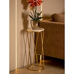 Столик дизайнерский Beige marble варинант исполнения - 4 | Loft Concept в Санкт-петербурге