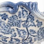 Фарфоровая чаша с птицами Blue and White варинант исполнения - 3 | Loft Concept в Санкт-петербурге