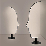 Напольный светильник Профиль Лица Face Contour варинант исполнения - 1 | Loft Concept в Санкт-петербурге