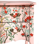 Комод розовый с росписью Цветы L.XV CHEST OF DRAWERS Flowers варинант исполнения - 3 | Loft Concept в Санкт-петербурге