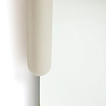 Зеркало овальное Curved Furniture бежевое варинант исполнения - 3 | Loft Concept в Санкт-петербурге