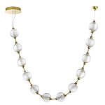 Люстра подвесная с шарообразными плафонами Crystal Globule варинант исполнения - 5 | Loft Concept в Санкт-петербурге