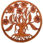 Панно из дерева Foliage Panel With Trees варинант исполнения - 1 | Loft Concept в Санкт-петербурге