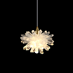 Подвесной светильник с натуральным горным хрусталем Crystal Shimmer варинант исполнения - 2 | Loft Concept в Санкт-петербурге