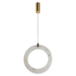 Подвесной светильник в форме кольца Cryptocrystalline Stone варинант исполнения - 7 | Loft Concept в Санкт-петербурге