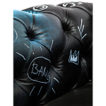 Кресло "Баския и Уорхол" Basquiat Warhol graffiti chair натуральная кожа варинант исполнения - 8 | Loft Concept в Санкт-петербурге