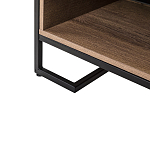 Стеллаж под TV в стиле лофт с открытыми полками и ящиками Urban Style Space варинант исполнения - 4 | Loft Concept в Санкт-петербурге