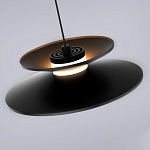 Подвесной светильник черного цвета из металла Obsidian Touch варинант исполнения - 4 | Loft Concept в Санкт-петербурге