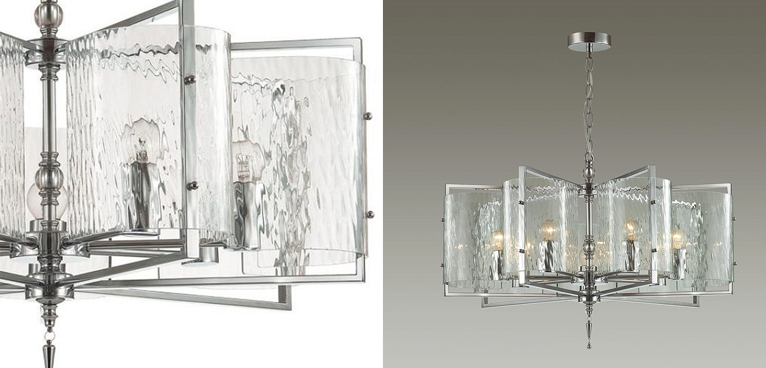 Люстра Karissa Chrome Chandelier 65 Люстра Karissa Chrome Chandelier 65 - Loft-Concept в Санкт-петербурге