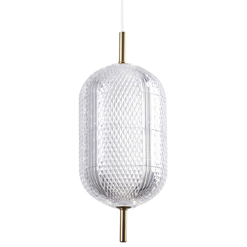 Подвесной светильник Cuthbert Hanging Lamp L Прозрачный Латунь в Санкт-петербурге | Loft Concept 