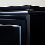 Черный комод в стиле арт-деко Luciano варинант исполнения - 5 | Loft Concept в Санкт-петербурге