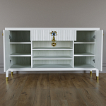 Комод-буфет Elsa Dreams White с открытыми полками   варинант исполнения - 3 | Loft Concept в Санкт-петербурге