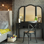 Туалетный столик Stylish Black варинант исполнения - 2 | Loft Concept в Санкт-петербурге