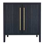 Современный Буфет Primo с 2 дверцами Черный дуб варинант исполнения - 6 | Loft Concept в Санкт-петербурге