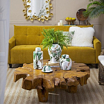 Ваза с крышкой фарфоровая с ручной росписью Leopard Collection  варинант исполнения - 6 | Loft Concept в Санкт-петербурге