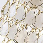 Подвесной светильник с декором из натуральной морской ракушки Iridescent Light варинант исполнения - 8 | Loft Concept в Санкт-петербурге